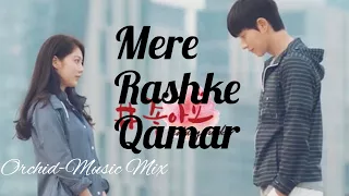 MERE RASHKE QAMAR | KOREAN MIX | CUTE LOVE STORY , PARK HAE JIN