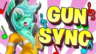 ♪ (REMIX) Anthropology ♪ ~ Overwatch/MLP Gun Sync w/Lyrics (ft. Yoka the Changeling)