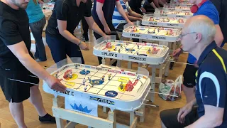 Bordshockey: SM 2019 Finalgrupp - Stilstudie - Lars-Erik Svensson - Peter Östlund