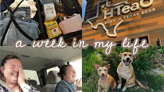weekly vlog: pack for italy & run errands with me | girls day | unboxing