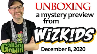 Unboxing a WizKids package of preview minis! - Dec. 8, 2020