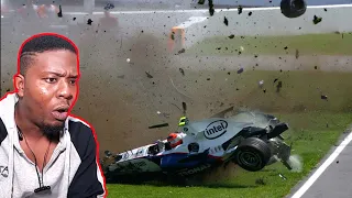 NON MOTORSPORTS FAN's First Time Watching F1 Crashes