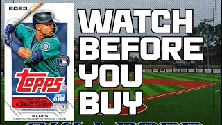 WATCH BEFORE YOU BUY 2023 TOPPS SERIES 1