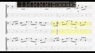 Beatles The   You Won 't See Me BASS GUITAR TABLATURE