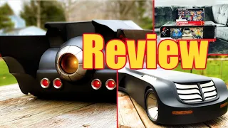 DC COLLECTIBLES BTAS BATMOBILE DELUXE BOX SET + HARLEY QUINN EXPRESSIONS PACK REVIEW