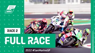 MotoE™ Full Race 2 | 2022 #SanMarinoGP 🇸🇲