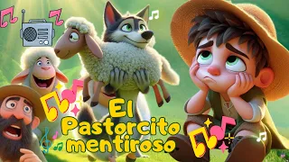 🎶✨Canción Infantil: “El Pastorcito Mentiroso” 🐑🎵🚫🤥