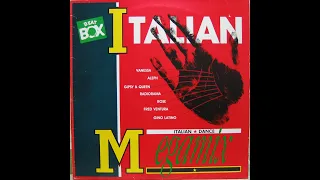 Italian Megamix - 1989 - Alberto Martin y Claudio Varola Cara A - MAXI