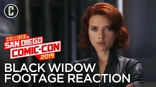 Black Widow Footage Reaction