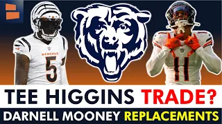 Tee Higgins TRADE? Darnell Mooney Replacements Ft. Tyler Boyd & Curtis Samuel | Chicago Bears Rumors