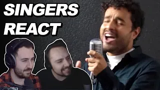 Singers React to Gabriel Henriquez - Saving all my love for you | Reaction