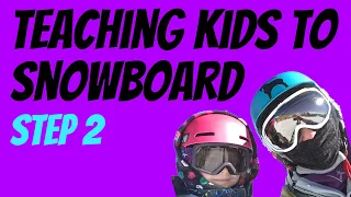 Teaching Kids How to Snowboard - Heel and Toe Sides