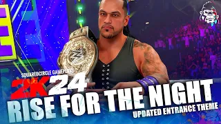 WWE 2K24 Damian Priest New Entrance w/ Rise For The Night Entrance Theme | New WWE 2K24 Mods