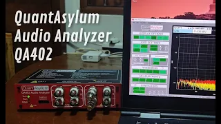 Vlog #17: QuantAsylum QA402 Audio Analyzer