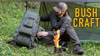 Neu: Die Tatonka Bushcraft-Kollektion - Pyro 45+10 BC, Mini-Zelt, UL Tarp  und Universal Pouches