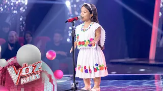 Gabriela Quitian canta  'La llorona'- Audiciones a ciegas | La Voz Kids Colombia 2024