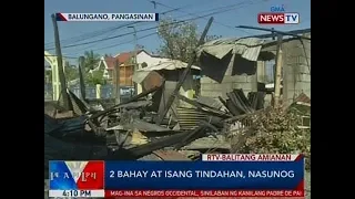 BP: 2 bahay at 1 tindahan sa Pangasinan, nasunog