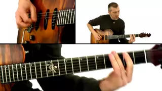 Rhythm Motifs Guitar Lesson - #13 Riff Intrusion - Massimo Varini