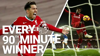 Every last-minute winner in the Premier League | Origi, Gerrard & Alisson