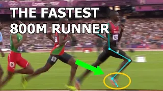 1 INTERESTING THING about the FASTEST 800M RUNNER EVER! || Running Mechanics