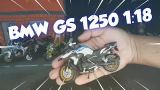 Miniatura BMW GS 1250 1:18