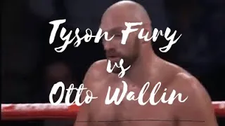 Tyson Fury vs Otto Wallin Full Fight Highlights 2019