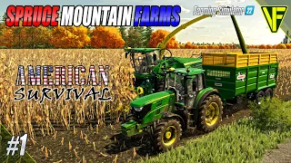 Making A Fresh Start | American Survival: Spruce Mountain | Farming Simulator 22