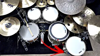 I added a 14” floor tom to my set up….