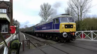 (HD) NSE 47596 Clags out of Thuxton MNR Diesel Gala 28/03/2015