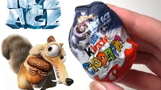 Ice Age kinder surprise unboxing  Kinder Fun Ледниковый период киндер сюрприз