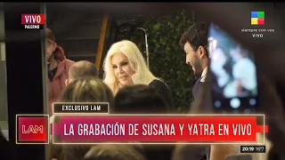 La grabación de Susana Giménez y Sebastián Yatra en el subte 🚇