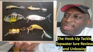 The Hook-Up Tackle Topwater Lure Unboxing for October 2020