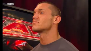 Randy Orton SADISTIC Backstage Promo WWE Raw 2009 HD