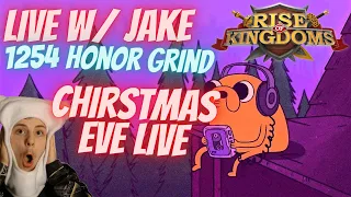 Late Night 1st Place Honor Grind & Champions of Olympia! MERRY CHRISTMAS EVE| Rise of Kingdoms