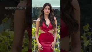 Janhvi Kapoor raising the temperature with her red look🔥❤️|#janhvikapoor|The Unseen Shorts #