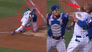 MLB Insane Home Plate COLLISIONS ᴴᴰ