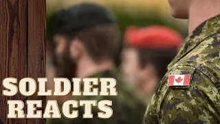 American Soldier Reacts | Canadian Infantry