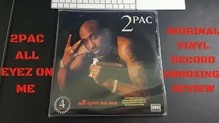 SUBSCRIBE TO WEST TECH GAMER 2pac- All Eyez On Me Original Vinyl Record Unboxing: 2pac vinyl records