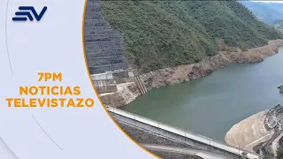 Caudales en hidroeléctricas de Azuay disminuyen debido a 82 días de sequía | Televistazo | Ecuavisa