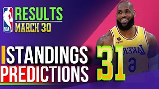NBA Standings today & Games: Results & Predictions - Mar 30 , 2024 | Schedule & Scoreboard