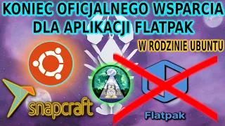 Koniec oficjalnego wsparcia dla FLATPAK w rodzinie Linuxa Ubuntu, także smakach-flavors.