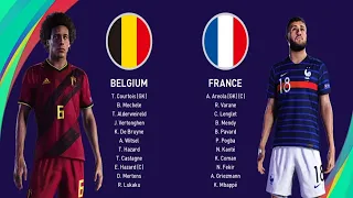 Belgium Vs France - International Match - Pes2021