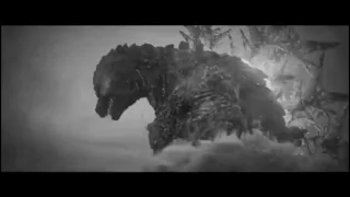 Godzilla Minus One Atomic Breaths In Black And white