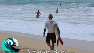 Marcus Biju "Barrelholic" Always ALOHA--Bodyboarding Sandys Beach--REST EASY