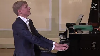 Piano masterclass with Yefim Bronfman and student Daniils Mickevičs