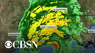 Hurricane Delta slams into Louisiana Gulf Coast as Category 2 storm