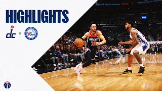 Highlights: Washington Wizards vs. Philadelphia 76ers | 02/10/24