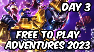 Free To Play Adventures 2023 - Day 3: The MASSIVE Unit Farm - Marvel Contest of Champions