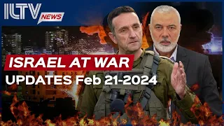 Israel Daily News – War Day 138 February 21, 2024