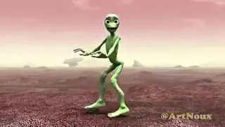 Extraterrestre bailando "Dame Tu Cosita"